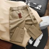 Kaki SANLANO Straight Fit