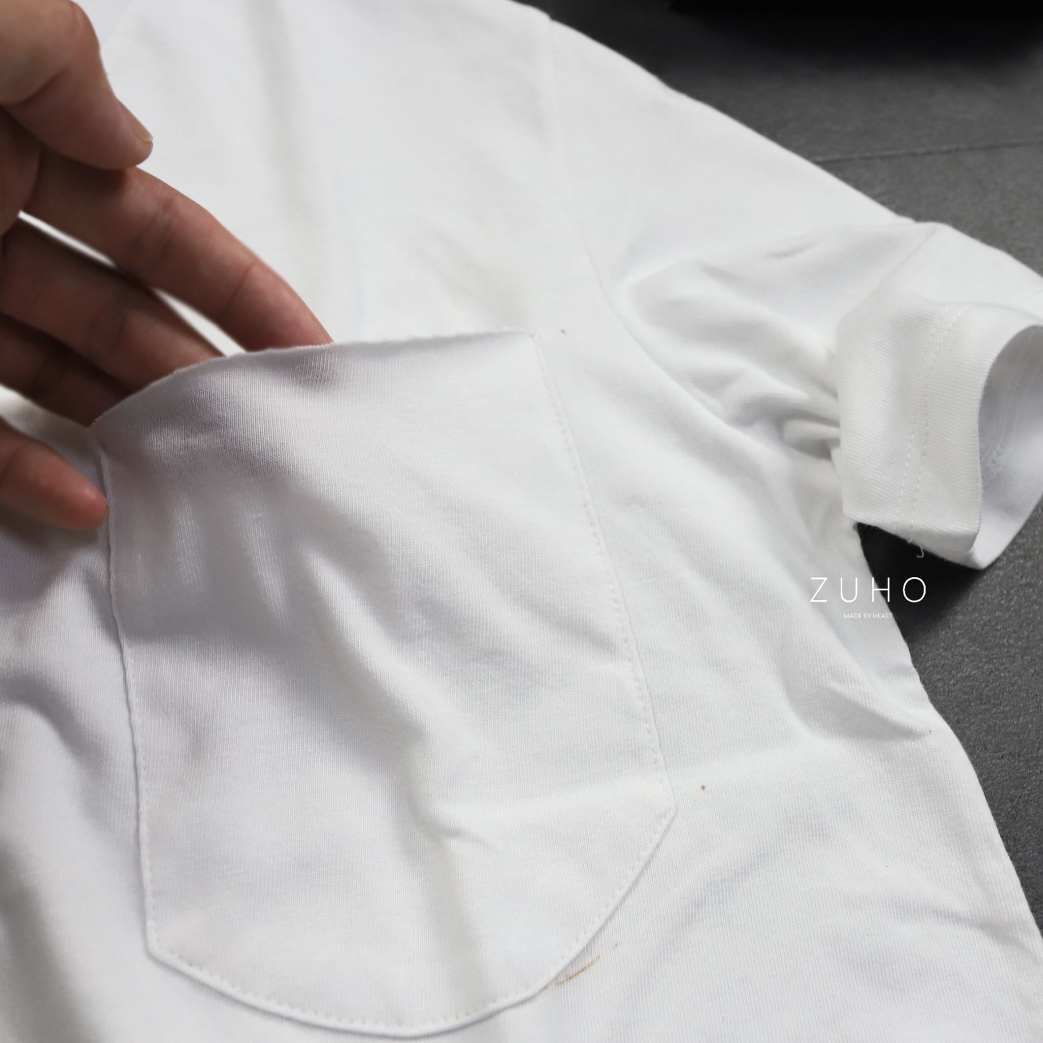 Áo thun BSK long tee 1 túi (oversized)