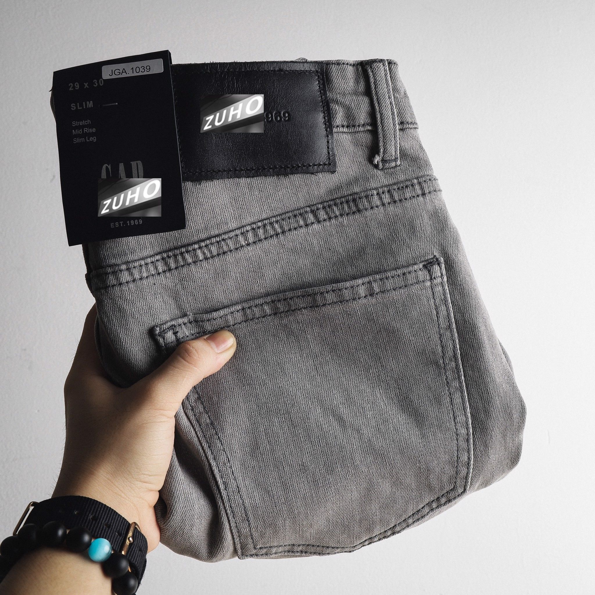 Jeans G.A.P Xám nhạt 1039