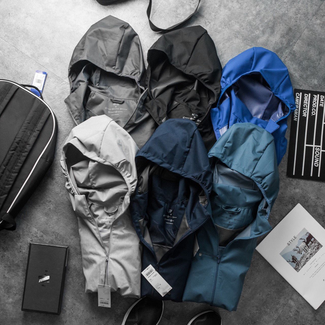 Áo khoác UNI BACKPACK
