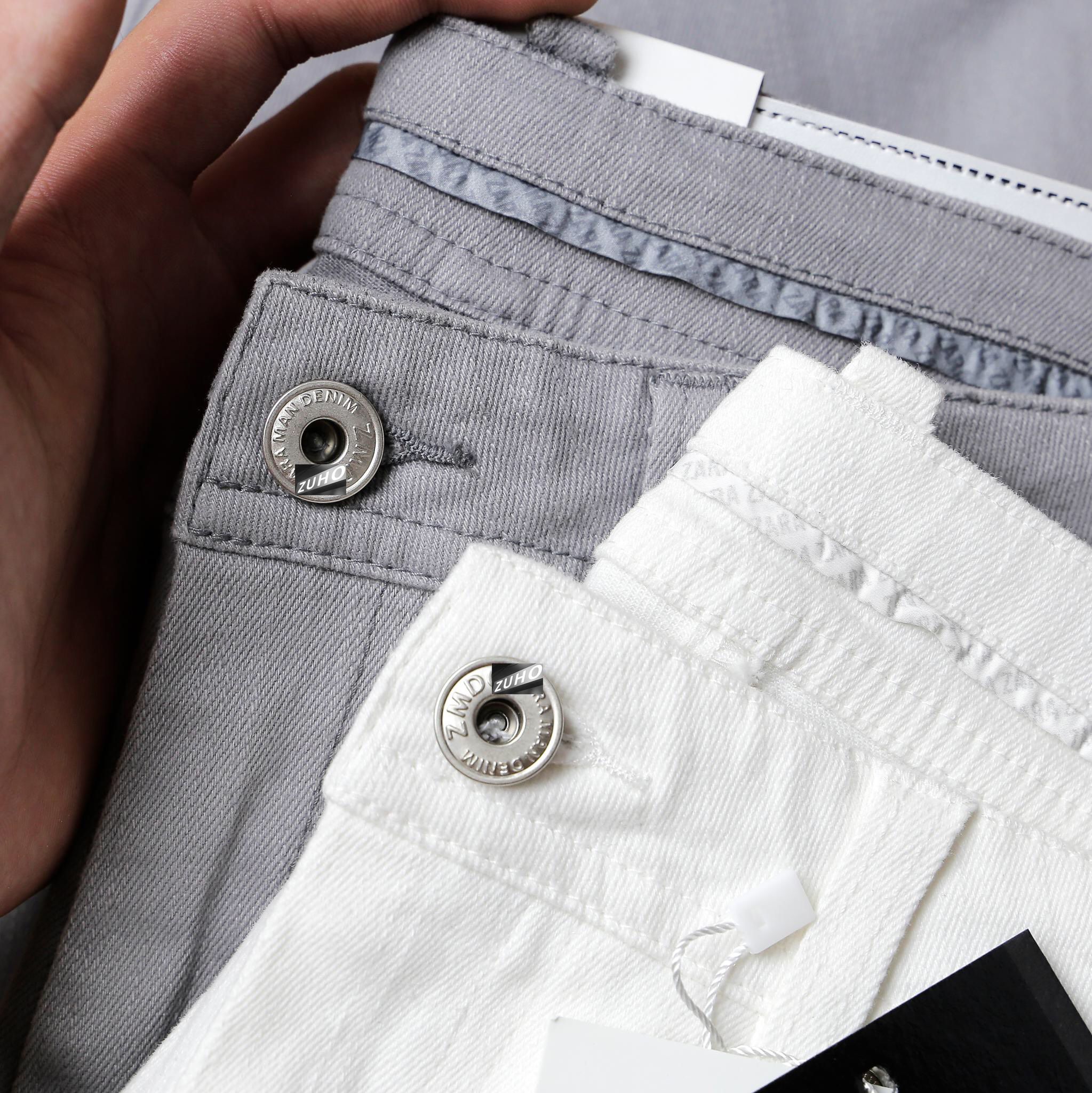 Kaki jeans ZR túi vải