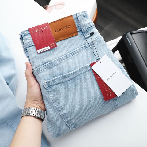  Jeans SANLANO Xanh nhạt 0119 