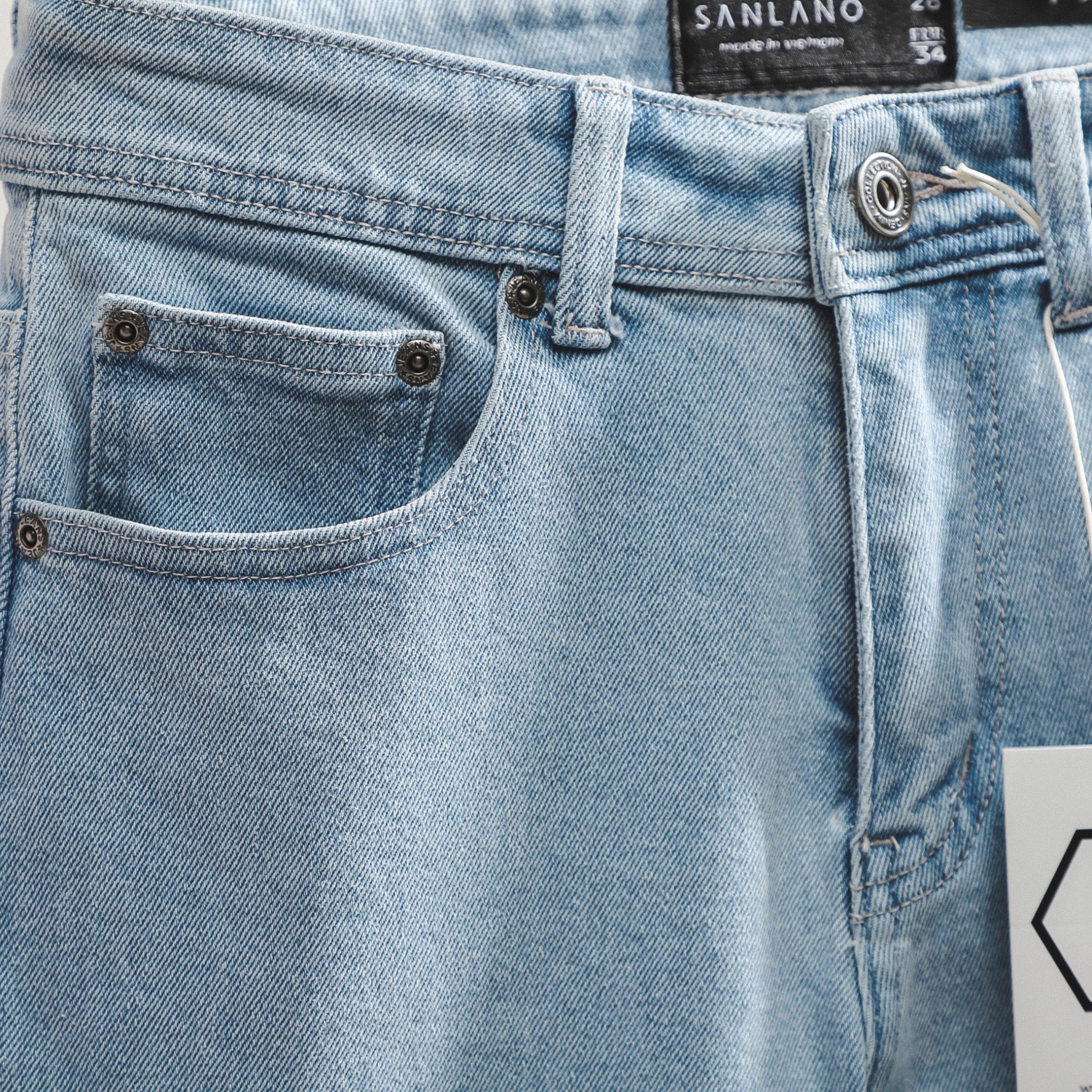 Jeans SANLANO Xanh nhạt 201115