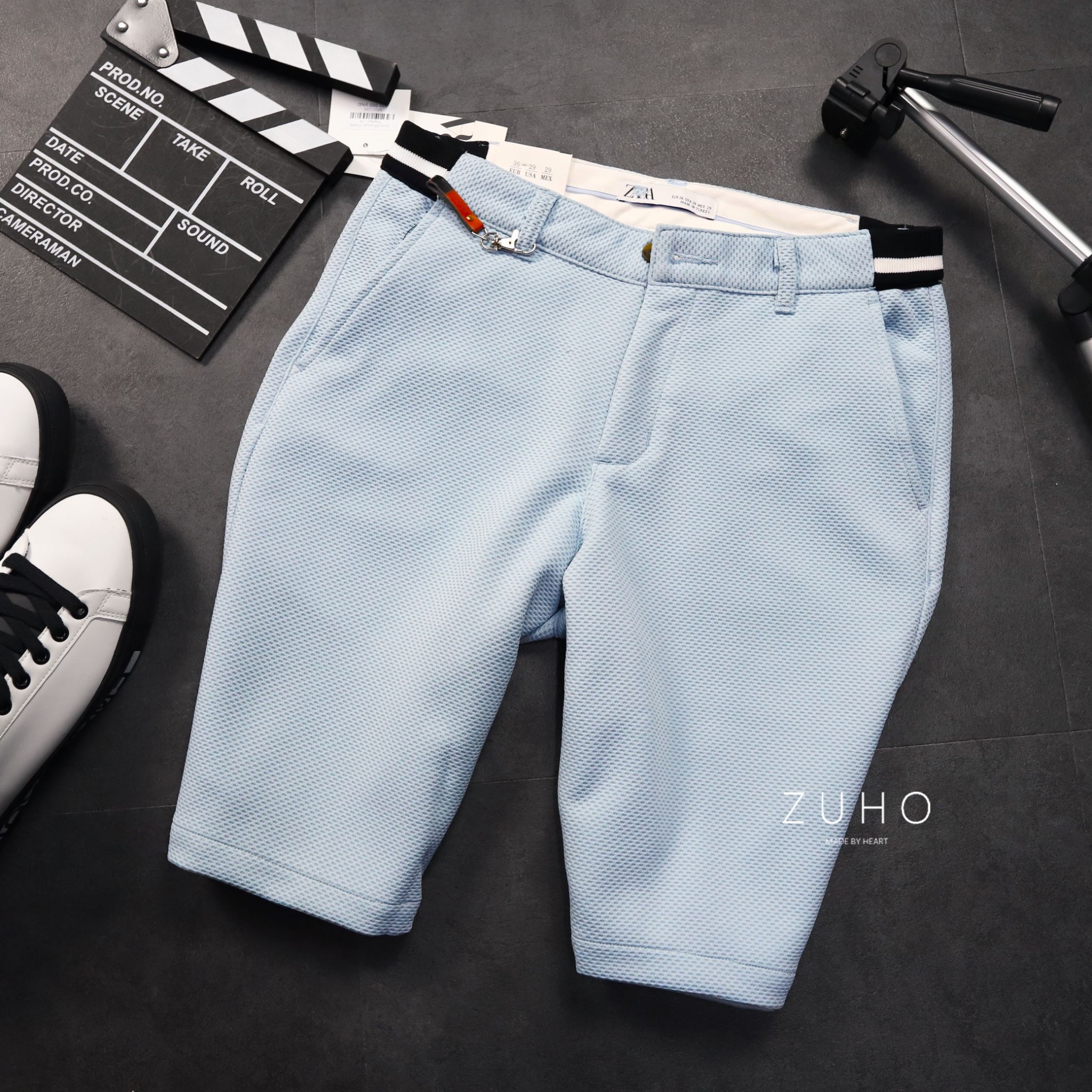 Short ZR pique tổ ong