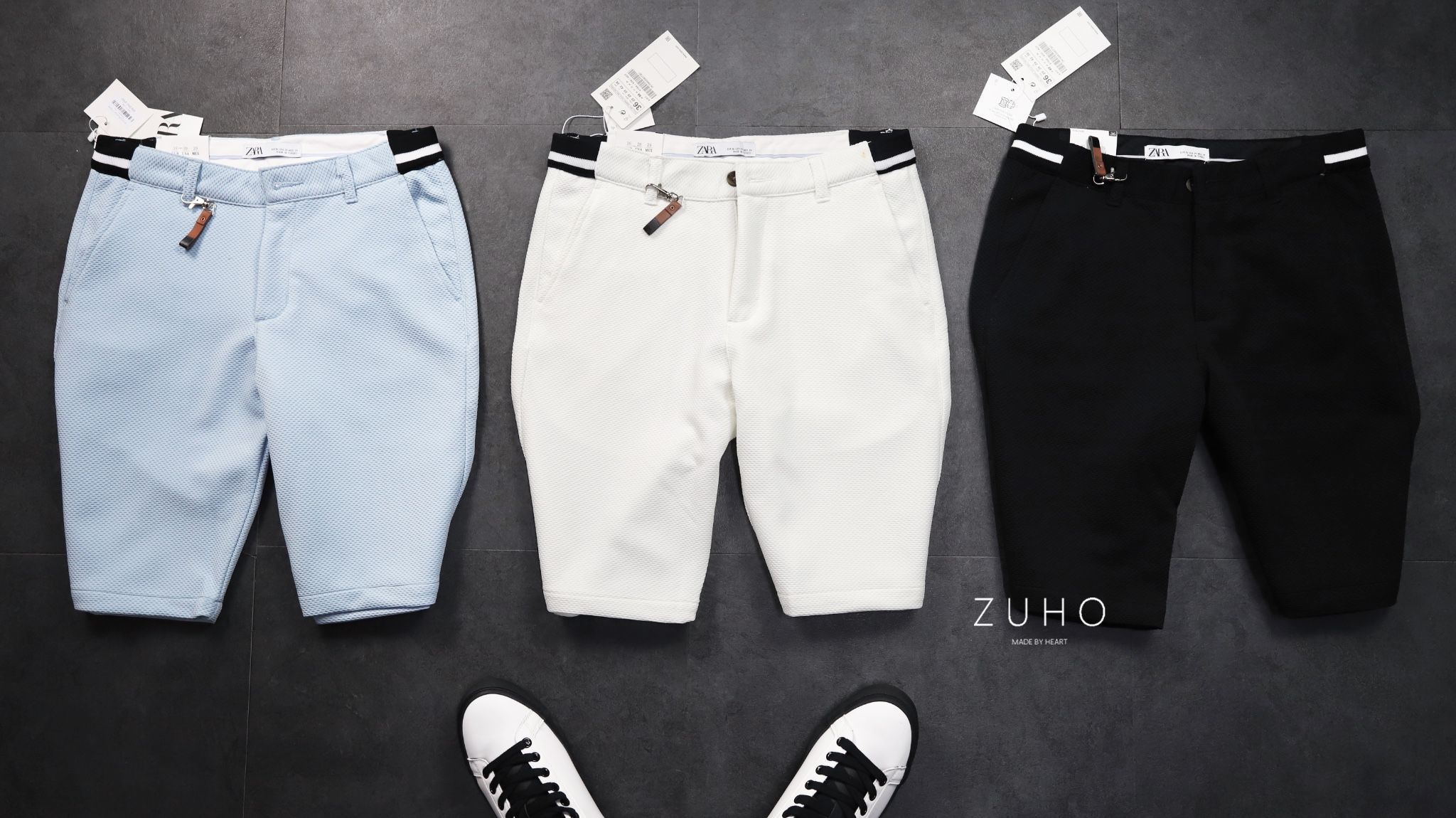 Short ZR pique tổ ong