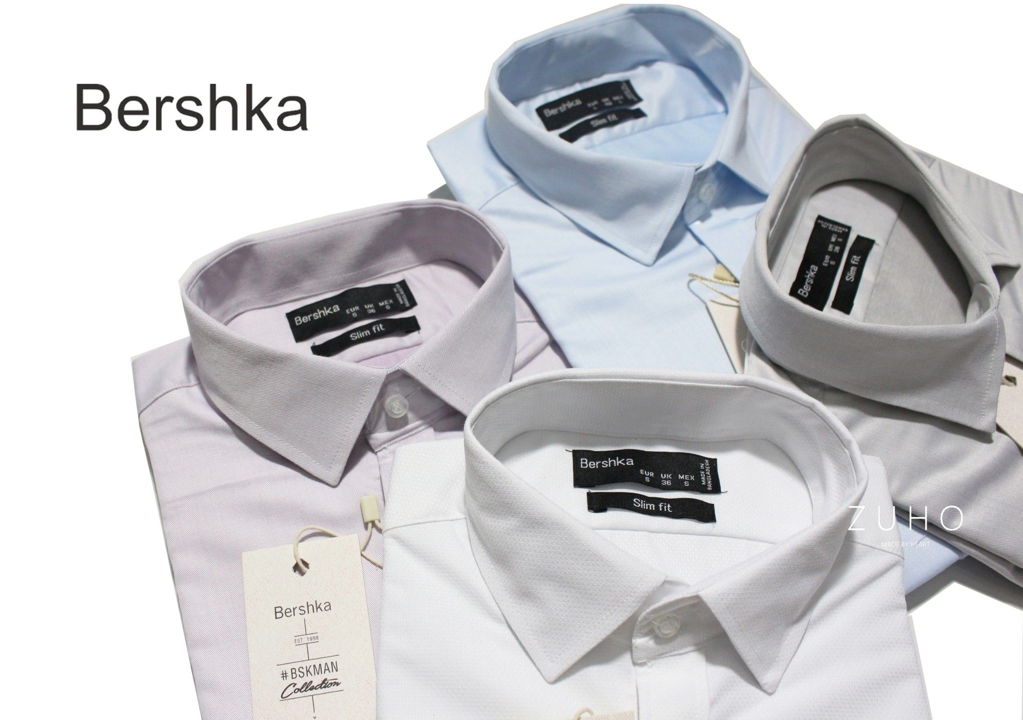 Sơ mi Bershka silk (form lớn)