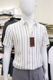 Sơ mi SANLANO ngắn Cotton hiệu ứng