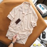 Sơ mi SANLANO ngắn tay Rayon