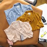 Sơ mi SANLANO ngắn tay Rayon