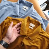 Sơ mi SANLANO ngắn tay Rayon