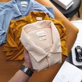 Sơ mi SANLANO ngắn tay Rayon