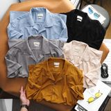 Sơ mi SANLANO ngắn tay Rayon