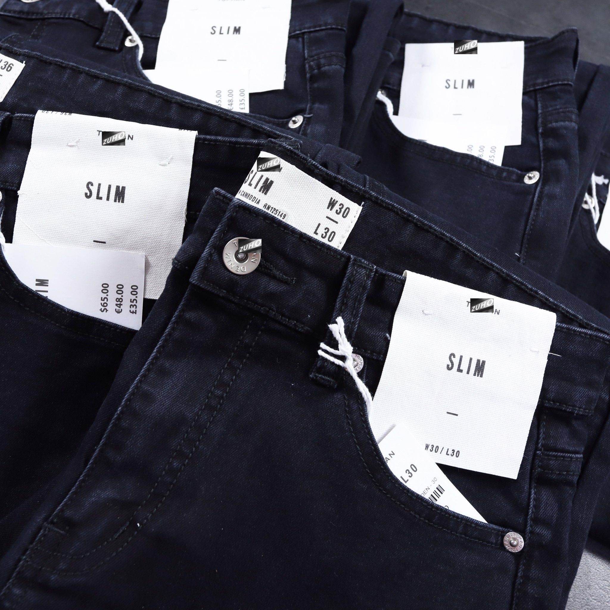 Jeans TM 1610 Đen