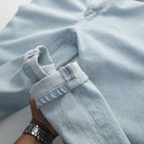 Jeans SANLANO Xanh trắng