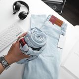 Jeans SANLANO Xanh trắng
