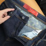 Jeans SANLANO Indigo lót hoa