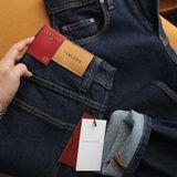 Jeans SANLANO Indigo lót hoa