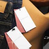 Jeans SANLANO Indigo lót hoa