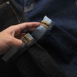 Jeans SANLANO Indigo lót hoa