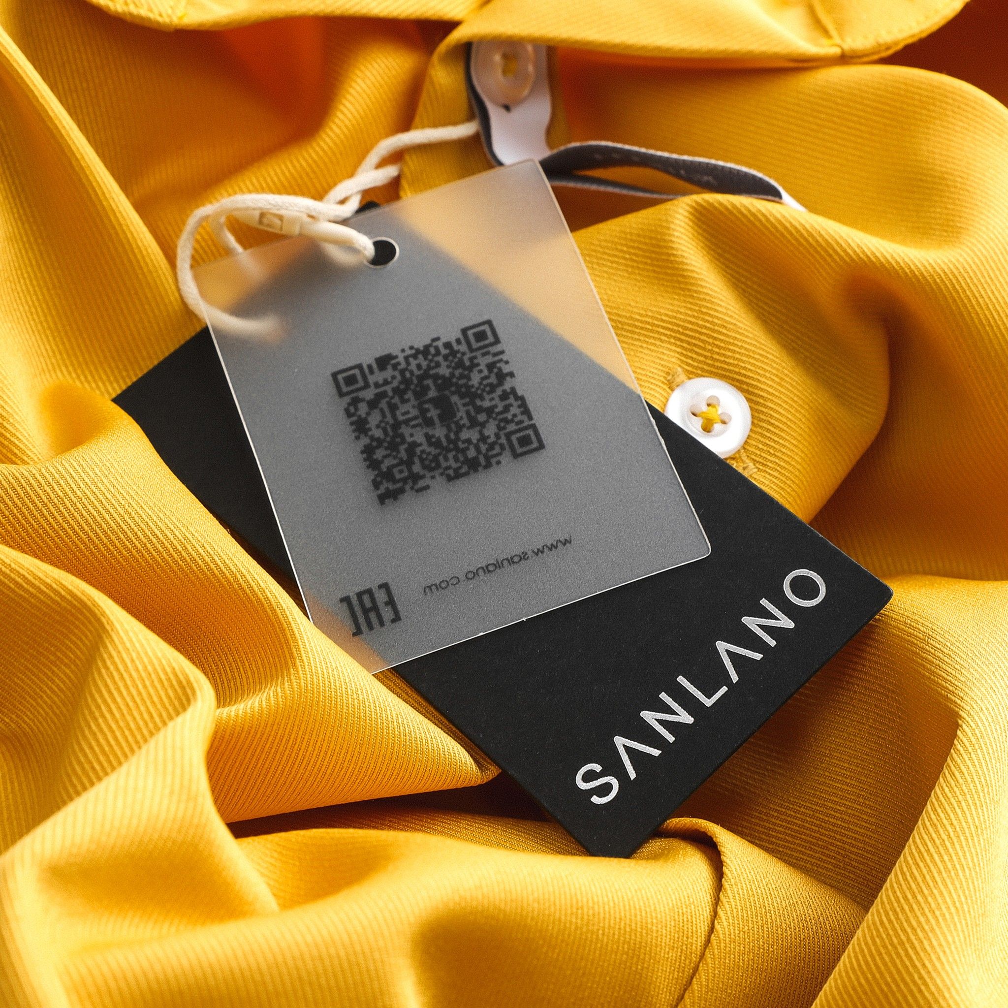 Sơ mi SANLANO ngắn tay xớ chéo