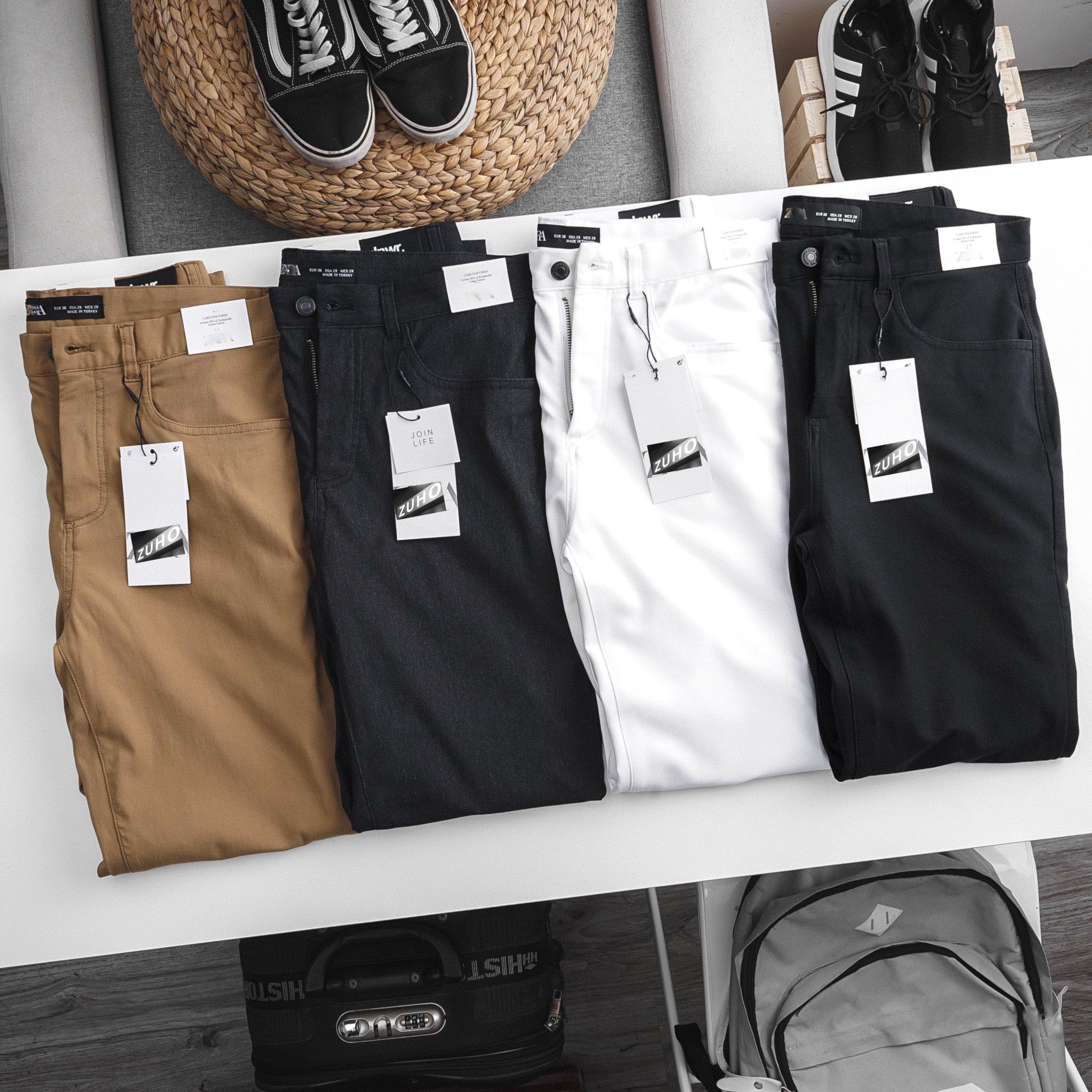Kaki túi jeans ZR DNWR