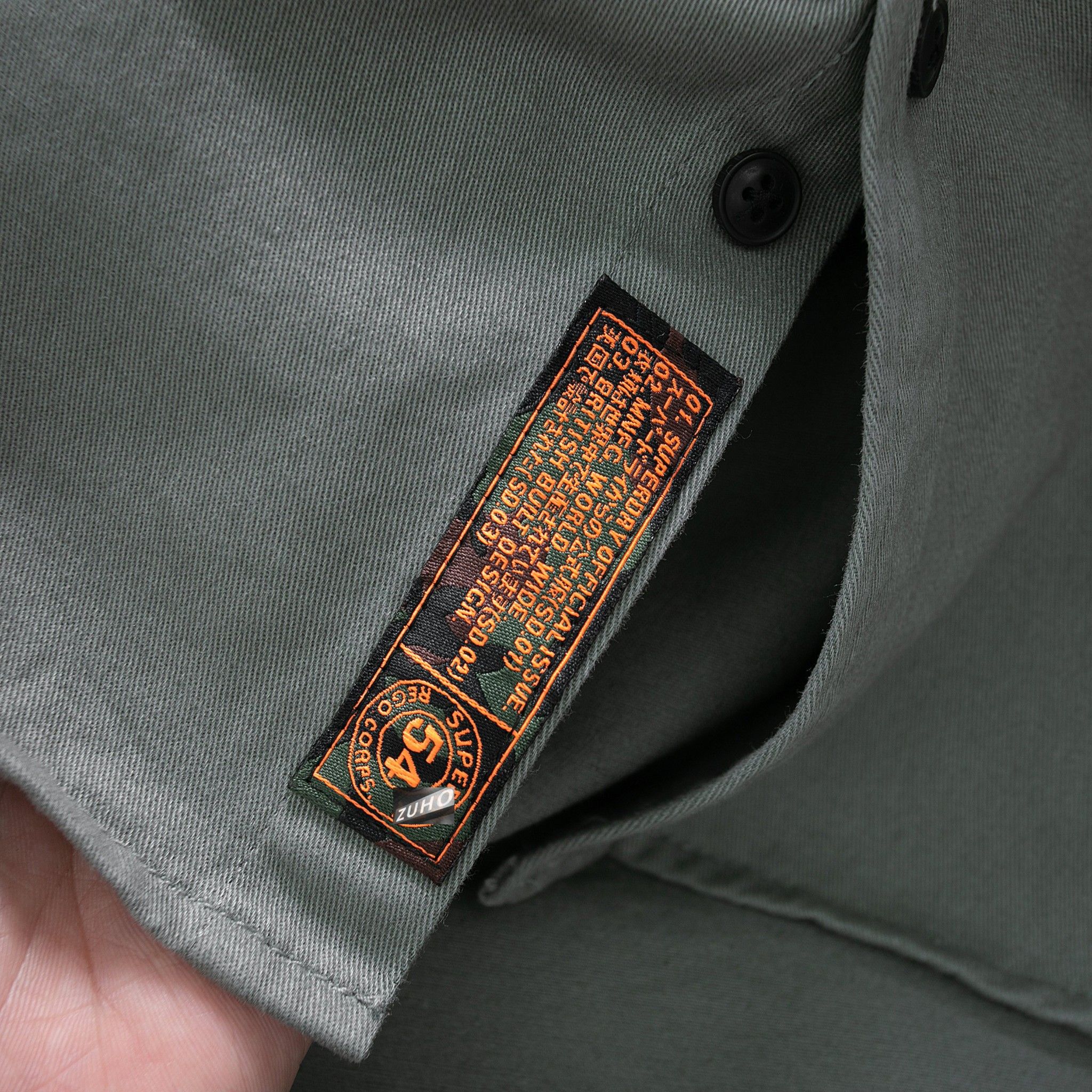 Sơ mi S.Dry Khaki 2 túi