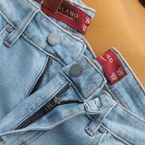Jeans SANLANO Xanh nhạt rách 2 1170