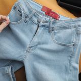 Jeans SANLANO Xanh nhạt rách 2 1170