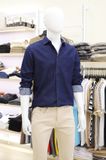 Sơ mi SANLANO Denim 1 túi Xanh Indigo