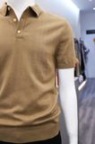 Polo SANLANO Dệt kim NÂU TÂY