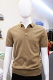 Polo SANLANO Dệt kim NÂU TÂY
