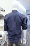 Sơ mi SANLANO Oxford Xanh đá