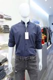 Sơ mi SANLANO Oxford Xanh đá