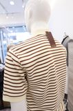 Polo SANLANO Striped KEM NÂU