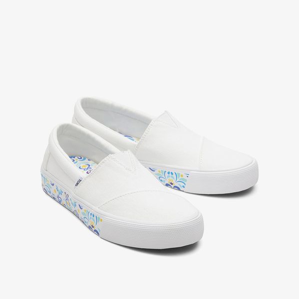 Giày Lười Nữ TOMS Alpargata Fenix Slip On