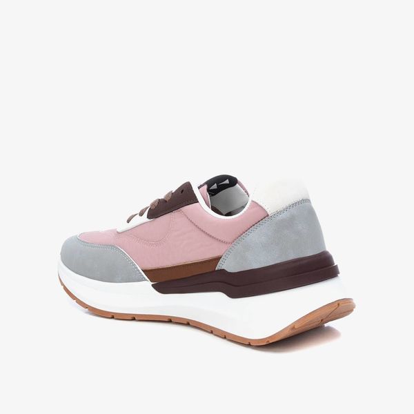 Giày Sneakers Nữ XTI Nude Textile Combined Ladies Shoes