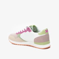Giày Sneakers Nữ XTI Beige Pu Combined Ladies Shoes