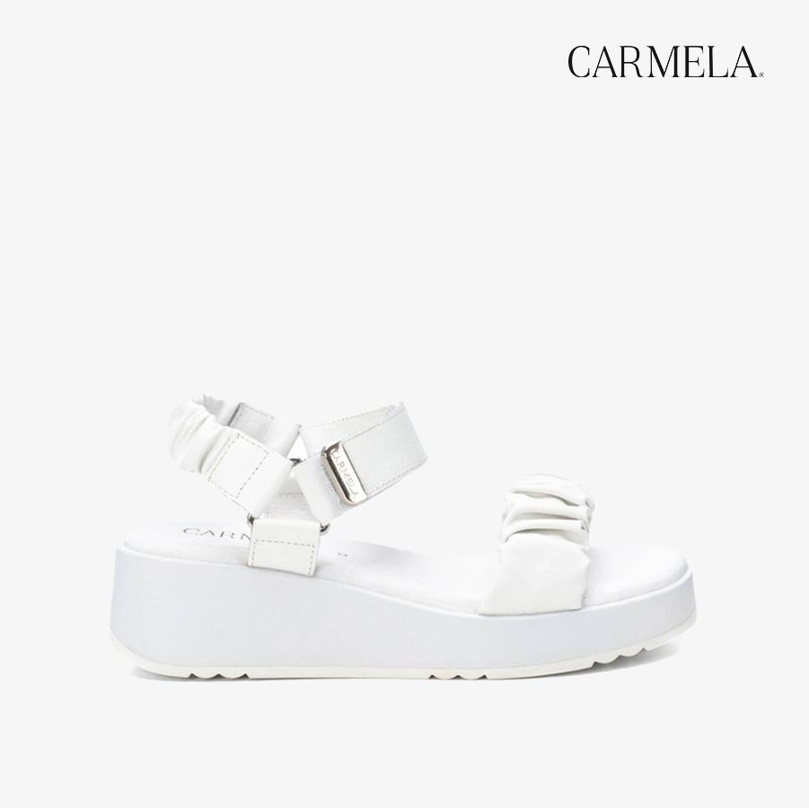 [Trưng bày] Giày Đế Xuồng Nữ CARMELA Ice Leather Ladies Sandals