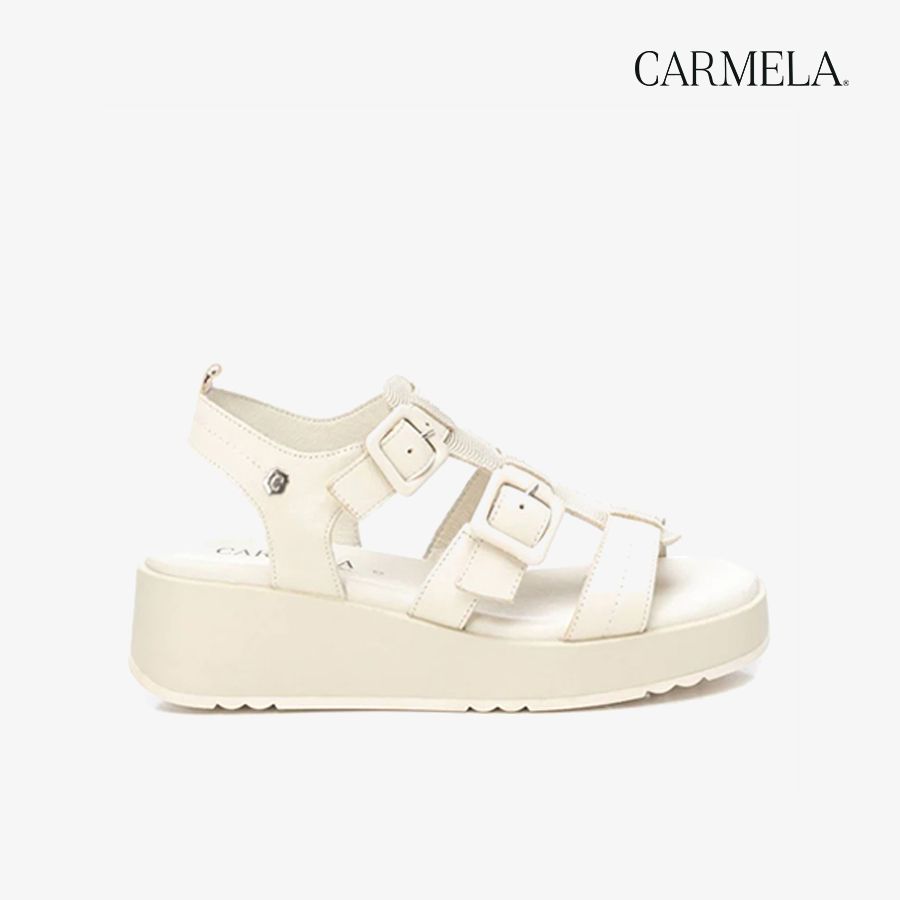 Giày Đế Xuồng Nữ CARMELA Ice Leather Ladies Sandals