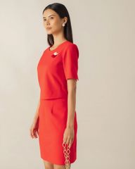 Chân Váy Nữ F2 Ruby Đỏ Key Colour Trends