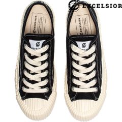 Giày Sneakers Unisex Excelsior Bolt Low (Black Cream, Màu Đen)