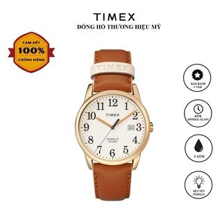 Đồng Hồ Unisex TIMEX EASY READER COLOR POP 38MM - TW2R62700 Dây Da - Chính Hãng