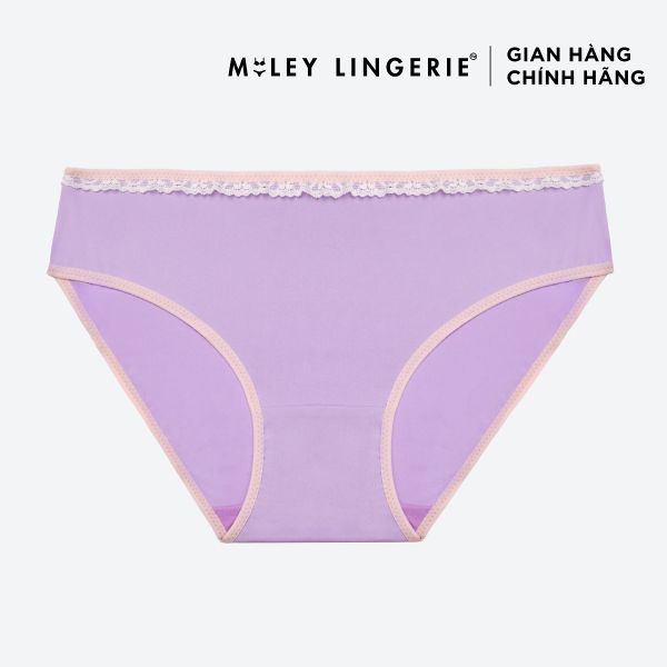 Combo 8 Quần Lót Nữ Thun Lạnh Viền Ren Lưng Màu Pastel Miley Lingerie - BMS00