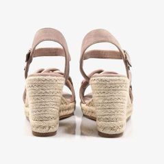 [Trưng bày] Giày Đế Xuồng Nữ XTI Taupe Microfiber Ladies Sandals