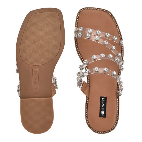 Dép Quai Ngang Nữ Sandals Nine West Wnevan3-A 22B1