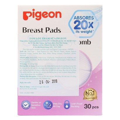Tấm lót thấm sữa Pigeon