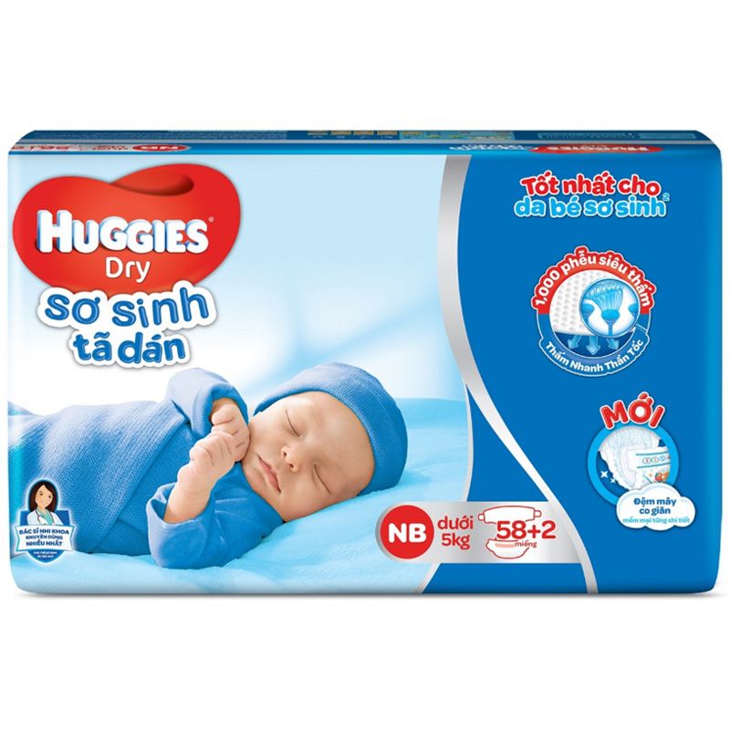 Tả dán Huggies (size NB)