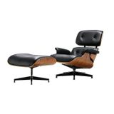 Ghế Lounge da thật Eames & Ottoman