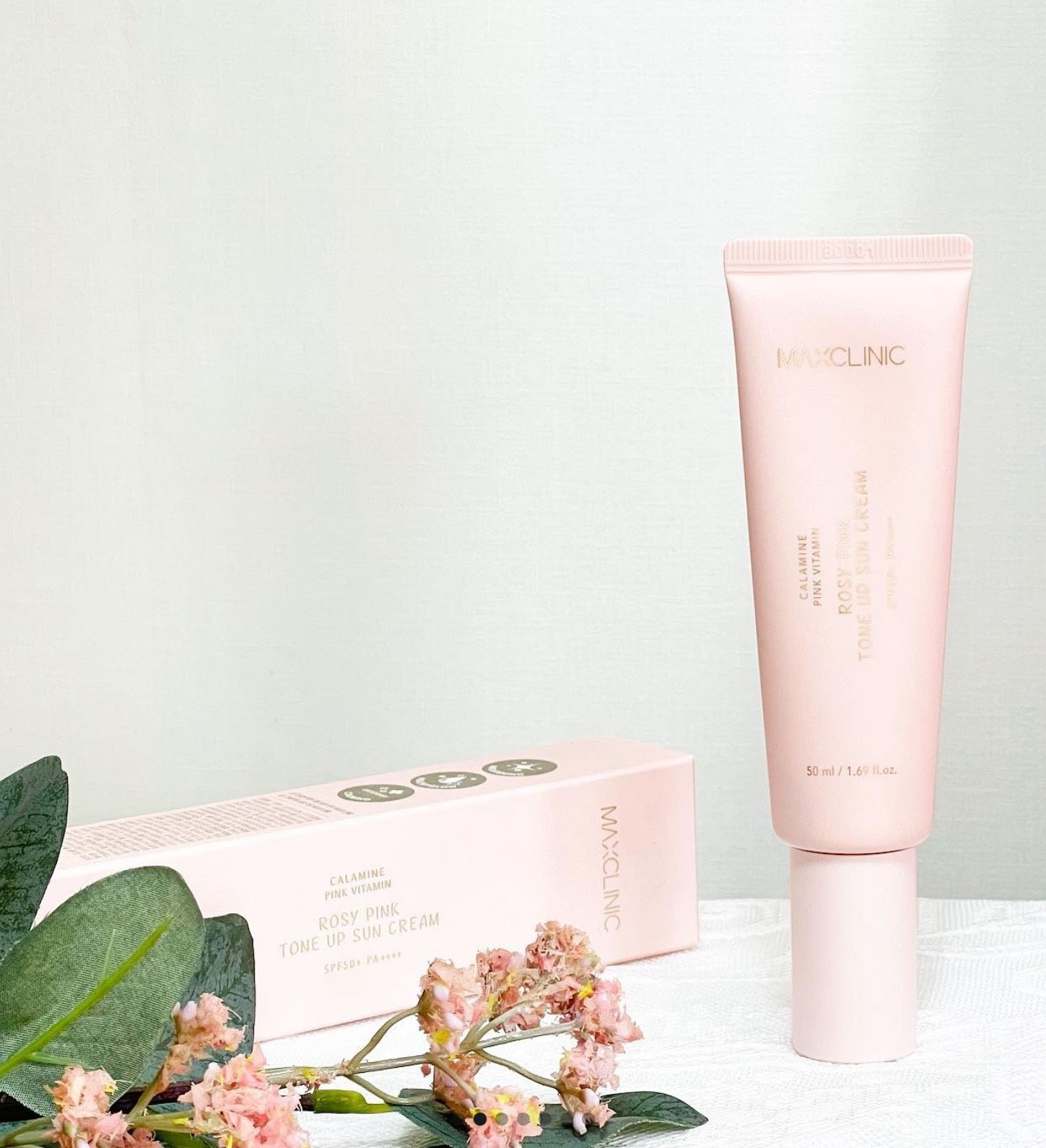  KEM CHỐNG NẮNG MAXCLINIC NÂNG TONE ROSY PINK TONE UP 