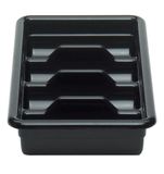 Black Plastic Regal Cutlery Box 11